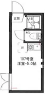 アーバンプレイス東中野II【1階】の間取り