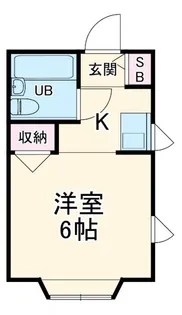 パークハイツ【2階】の間取り