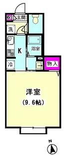 ケーワイ コート【2階】の間取り