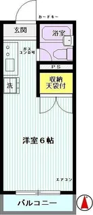 セントラルコーポクロッカス館【2階】の間取り