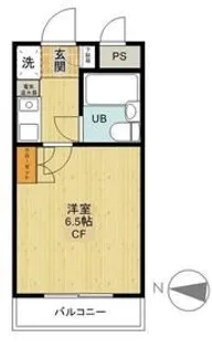 日神パレス三ツ沢公園【1階】の間取り