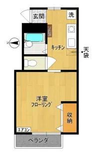 ディアコート2【2階】の間取り