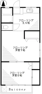 第二協友館マンション【3階】の間取り