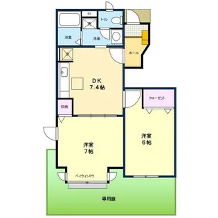 神奈川県藤沢市並木台1【一戸建】の間取り
