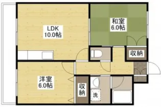 ラフォーレ東原【1階】の間取り