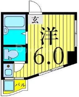 T.ステーツ【5階】の間取り