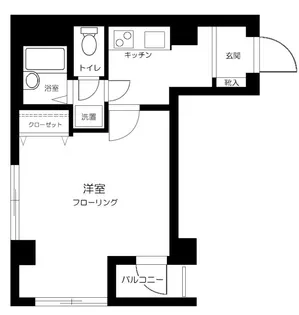 菱和パレス品川中延【4階】の間取り