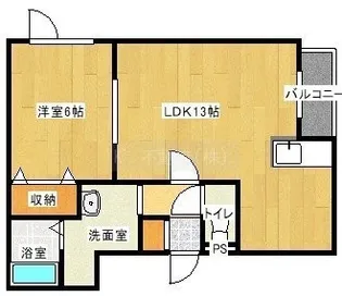 レインボーハウスファミール新中野【2階】の間取り