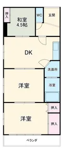 3DKの間取り画像