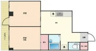 ハイムM.S.T【3階】の間取り