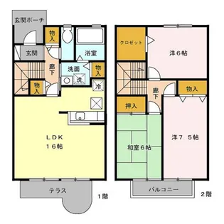 埼玉県川越市小仙波町3【一戸建】の間取り