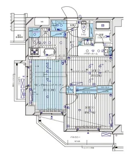 メインステージ本蓮沼【5階】の間取り