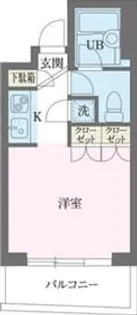 パークフロント西新宿【6階】の間取り