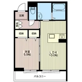 アンビエラ【3階】の間取り