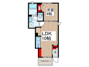 カルム・K【1階】の間取り
