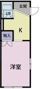 クロノス相模大野WEST【1階】の間取り