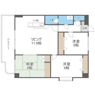 クレストコート宮の森【8階】の間取り