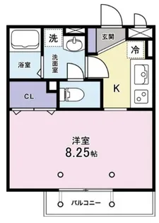 メルモ【1階】の間取り
