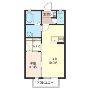 Hortensia【2階】の間取り