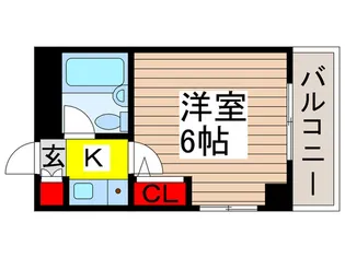 メゾン行徳【2階】の間取り