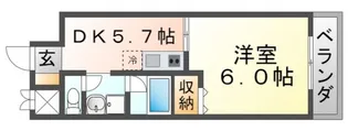 第8関根マンション【3階】の間取り