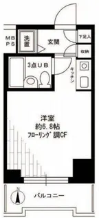 ライオンズマンション横浜反町【5階】の間取り