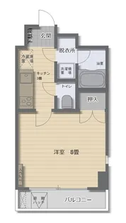 アーバンモール【4階】の間取り