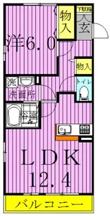 FOREST WIND【2階】の間取り