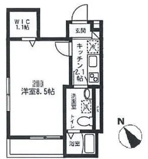 Residenza al picco【2階】の間取り