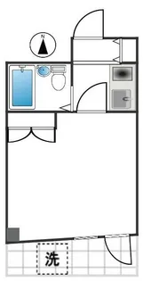 吉野屋ビル【4階】の間取り