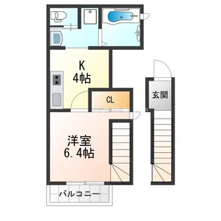 リープラス藤江【2階】の間取り