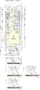 プレサンスKOBEグレンツ【10階】の間取り