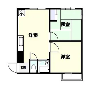 コープ長谷川【3階】の間取り