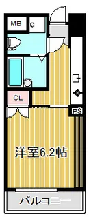 バージュアル武蔵小杉【5階】の間取り