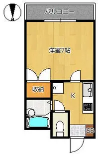 東京都世田谷区代沢4【マンション】の間取り