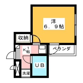 アーバン菅田【4階】の間取り