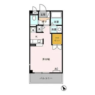 ヴェル ソレイユ【1階】の間取り