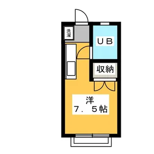 ハイツ銀杏のそばの家【1階】の間取り