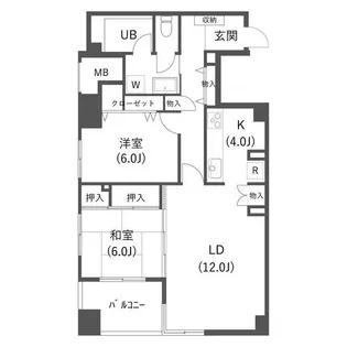 カブラキィノ【1階】の間取り