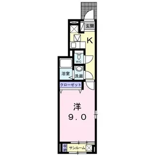 はなみずき【1階】の間取り