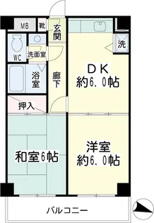 アーバンフォレスト池上【2階】の間取り