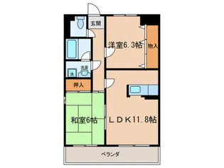 プモリ【3階】の間取り