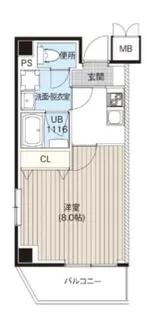 インセンス上野根岸【4階】の間取り