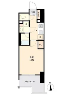 プライマル南砂【10階】の間取り