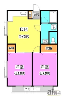 クラルテ元町【2階】の間取り