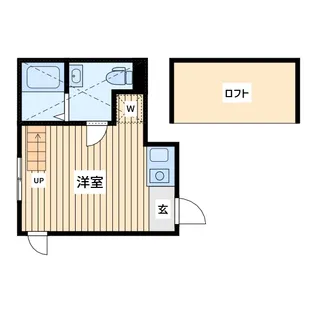 ベイルーム和田町【2階】の間取り