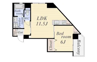 中原ビル【5階】の間取り