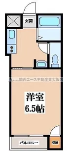 エヌズコート【1階】の間取り