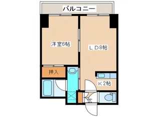 ウエストパレス宮の沢【3階】の間取り