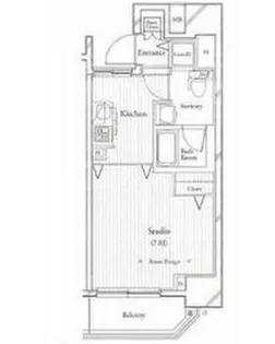 フィットエル仙台一番町【4階】の間取り
